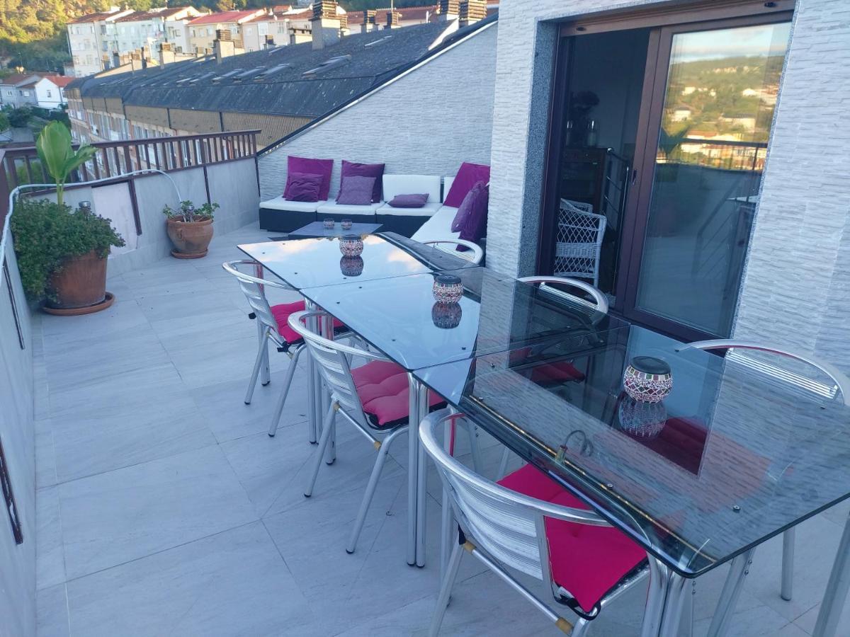 Duplex Grandes Cristaleras Impresionantes Vistas Lägenhet Ourense Exteriör bild