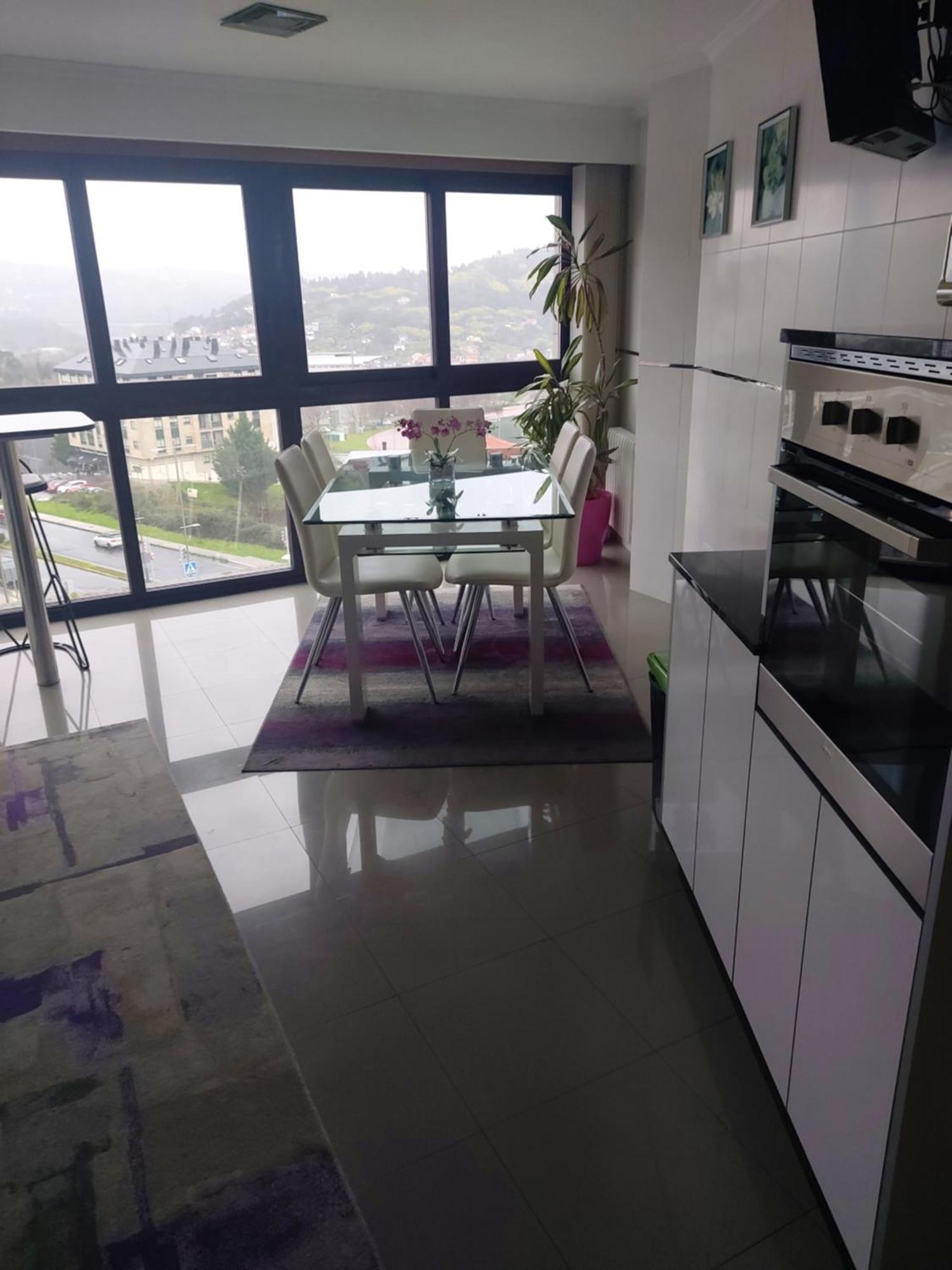 Duplex Grandes Cristaleras Impresionantes Vistas Lägenhet Ourense Exteriör bild