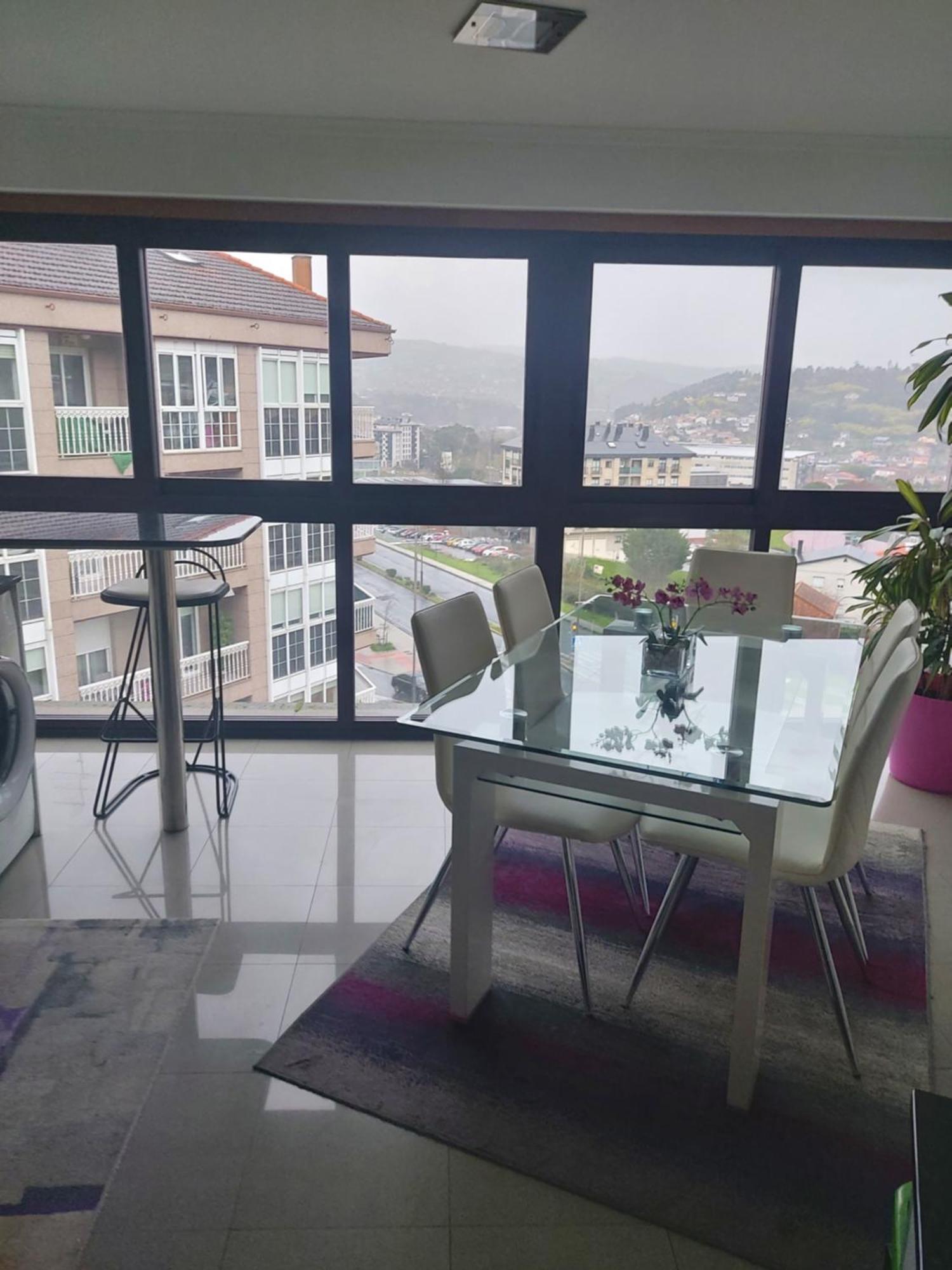 Duplex Grandes Cristaleras Impresionantes Vistas Lägenhet Ourense Exteriör bild